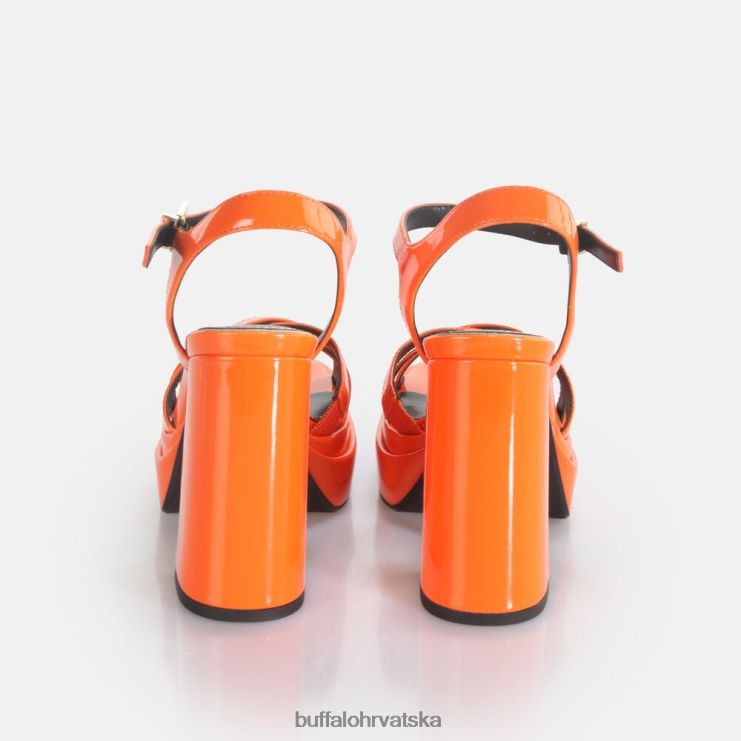 naranča Buffalo may donna veganske sandale s petom |sandale TDD6T326